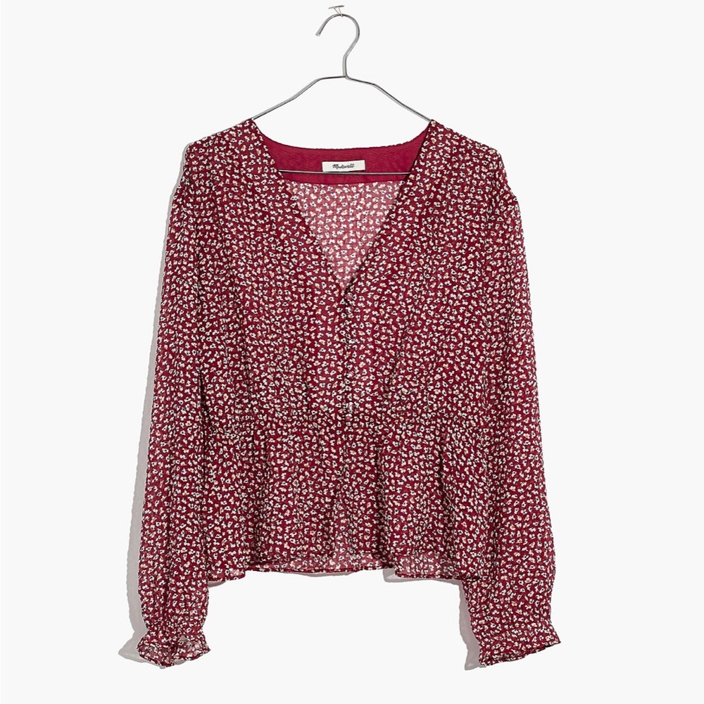 NWOT Madewell Overture Top- Ditsy Flowers